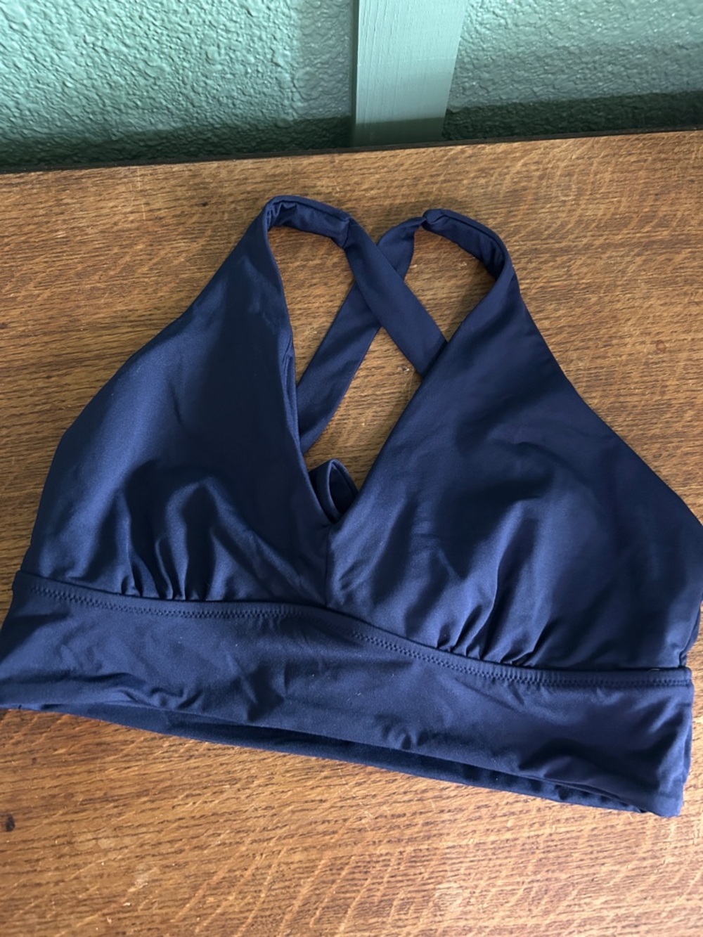 Athleta Plunge swim top